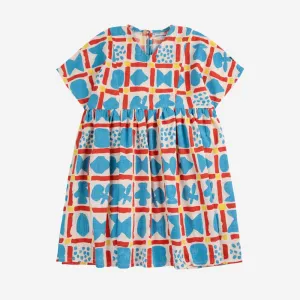 Bobo Choses Geometric Game All Over Woven Dress
