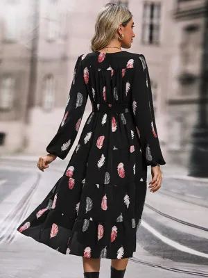 Chic Elegance: Timeless Long Sleeve Women's Dress - Define Your Unique Style
