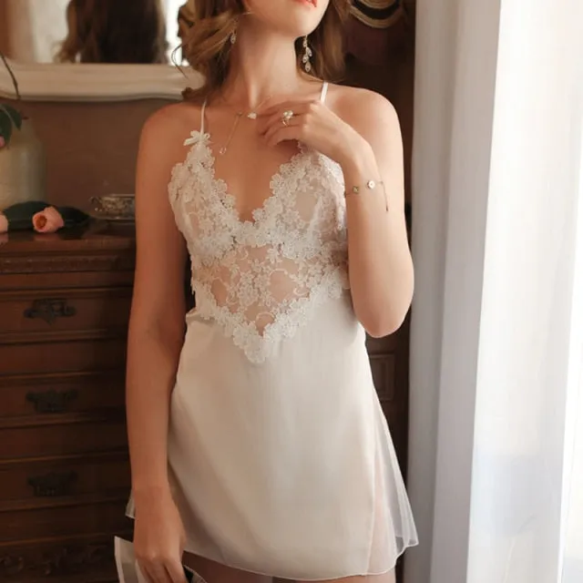 Curvy Plump Cross Nightdress