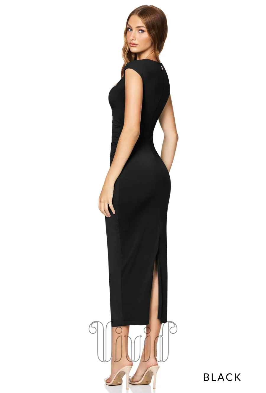 Dare Cap Sleeve Midi