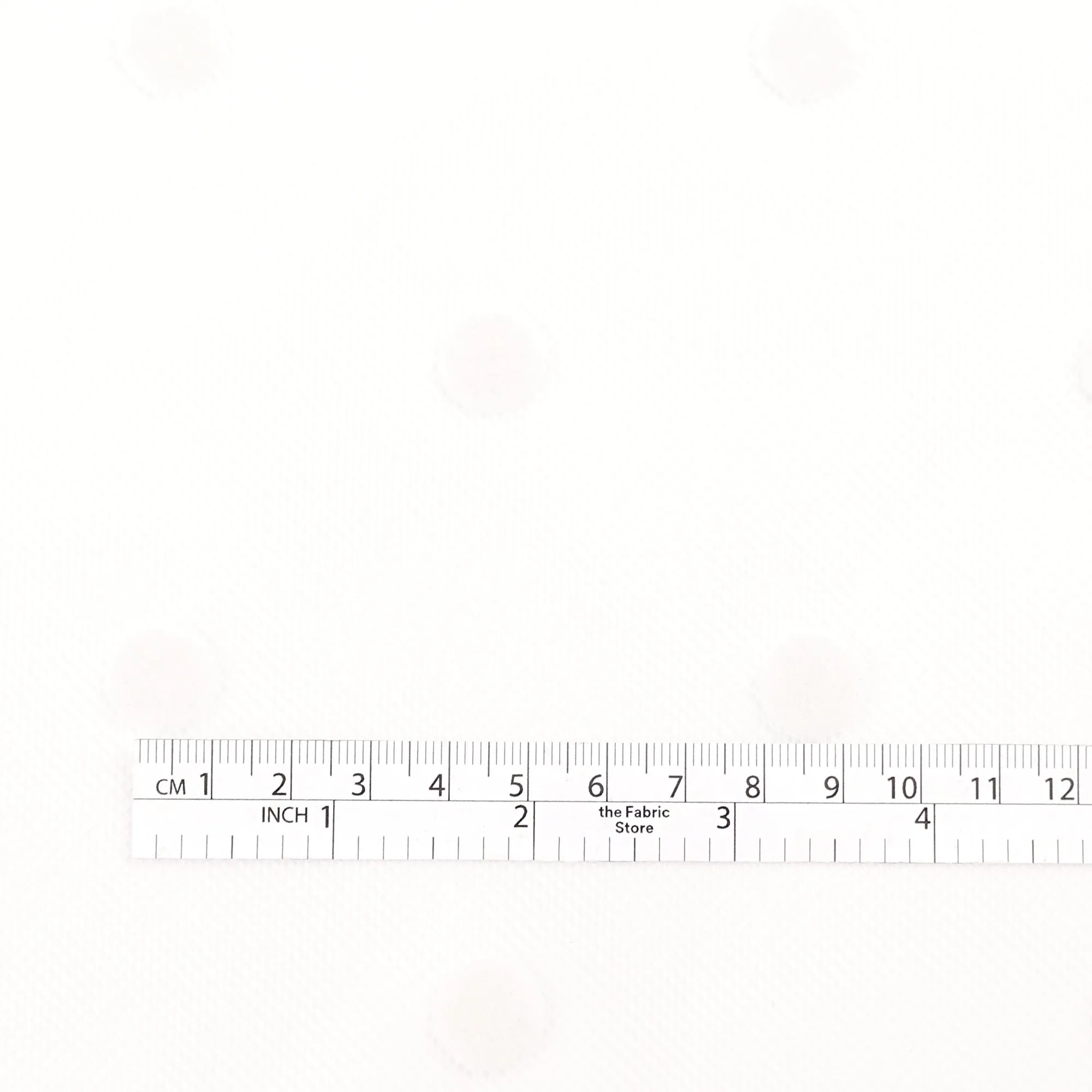 Flocked Dot Tulle - Ivory