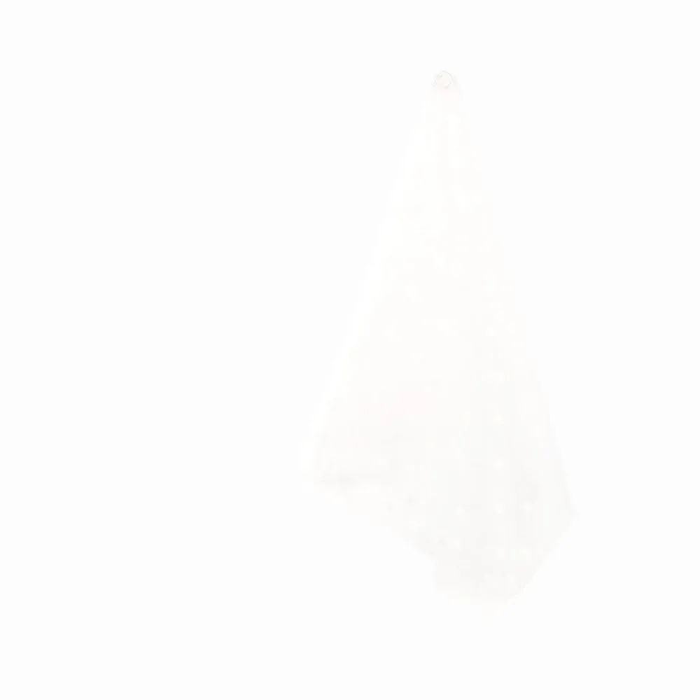 Flocked Dot Tulle - Ivory