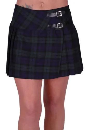 Kyla Tartan Buckle Mini Skirt