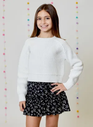 Leah Winter White Sweater