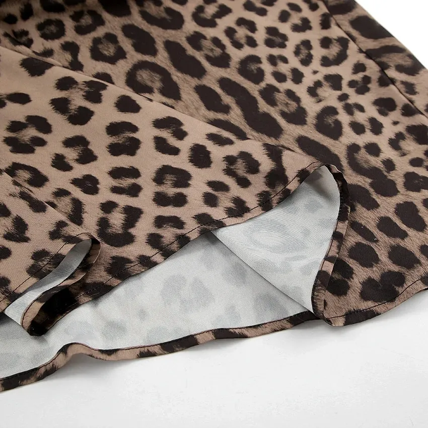 Leopard Print  Skirts