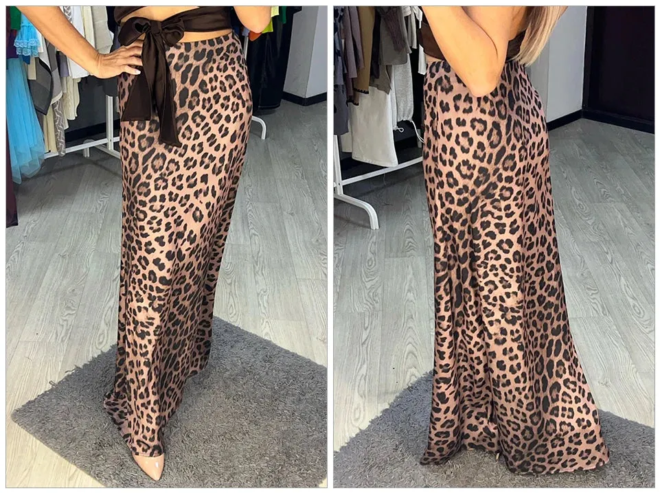 Leopard Print  Skirts