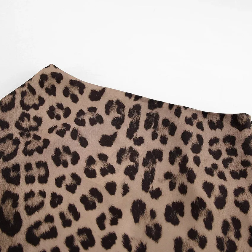 Leopard Print  Skirts