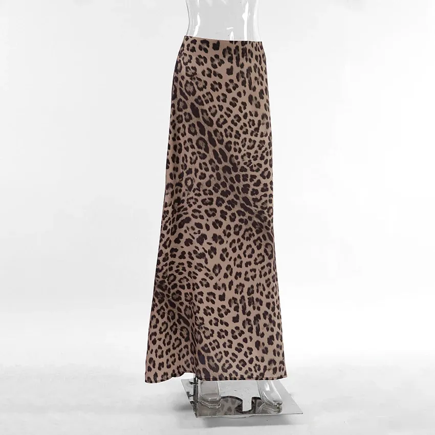 Leopard Print  Skirts
