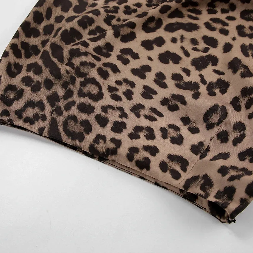 Leopard Print  Skirts