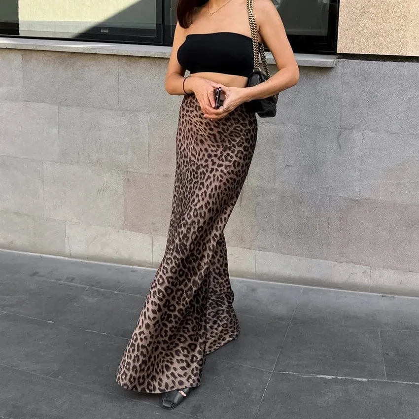 Leopard Print  Skirts