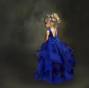 Lillith Royal Blue Ball Gown Dress