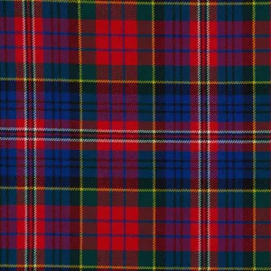 MacPherson Red Modern Heavyweight Nevis Tartan