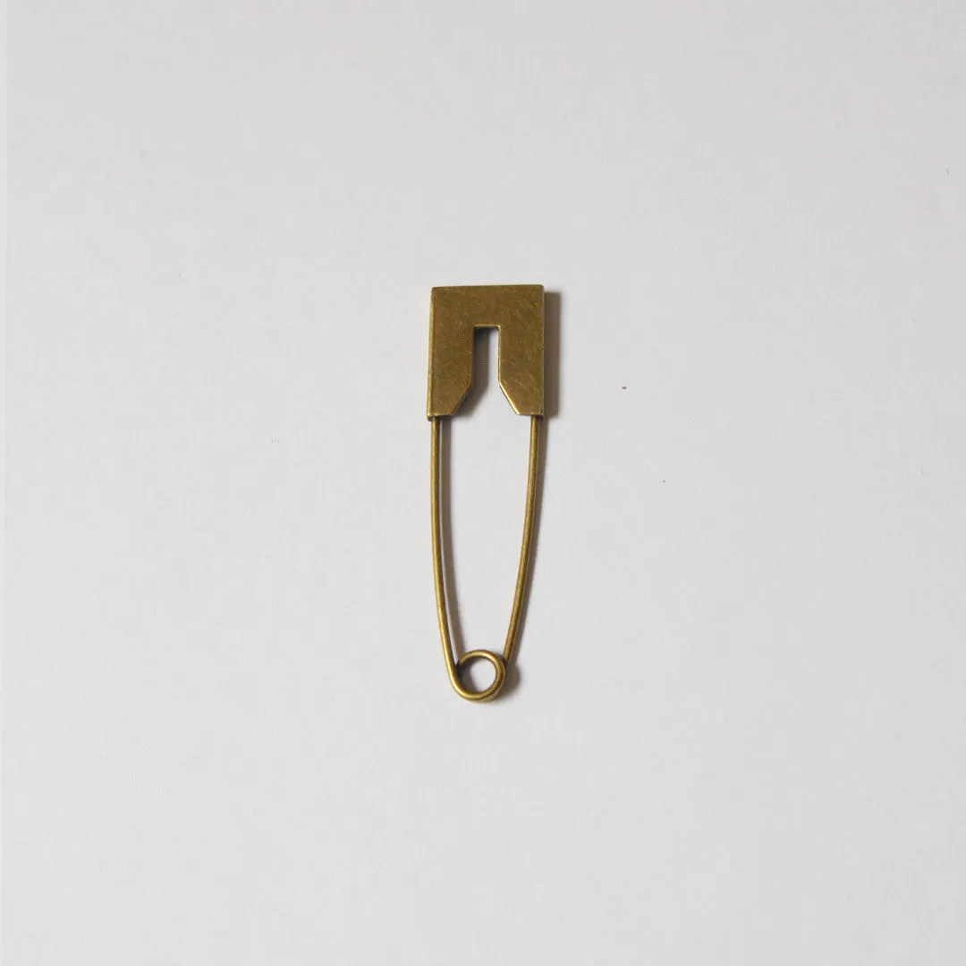 Modern Kilt Pin Antique Gold - 7.5cm (3")