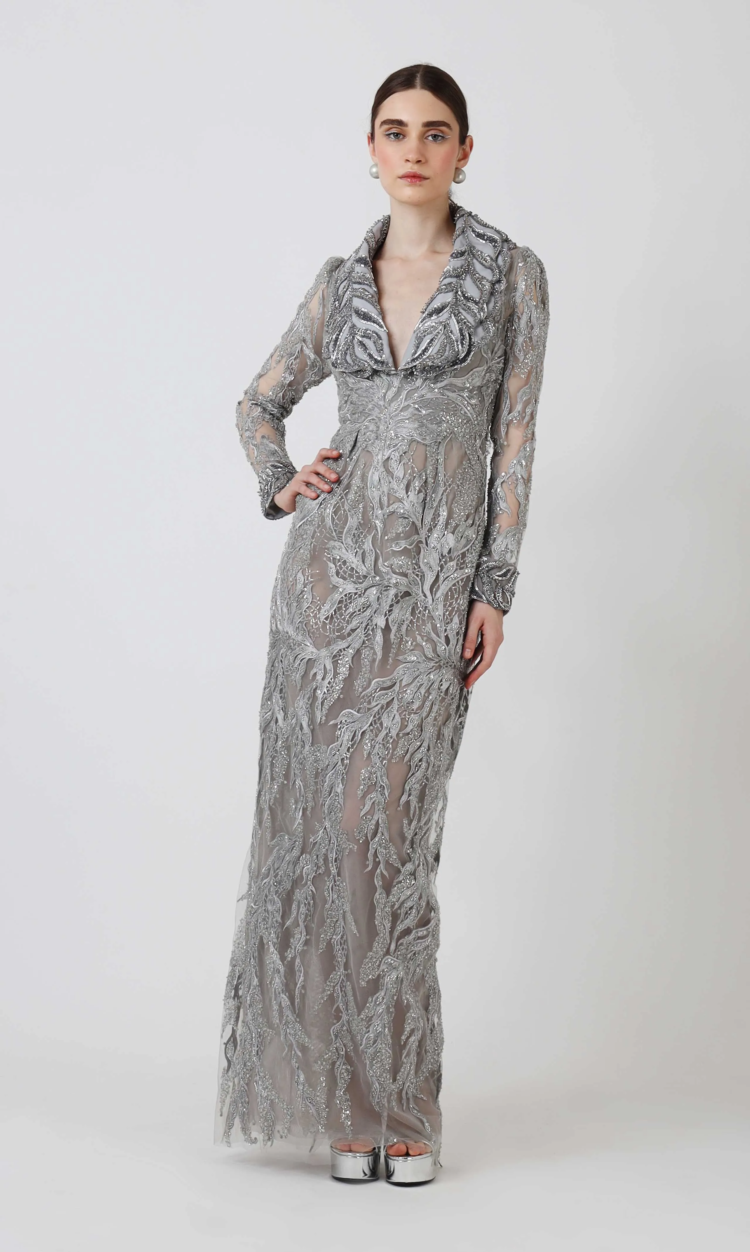 Mystique Melange Gown
