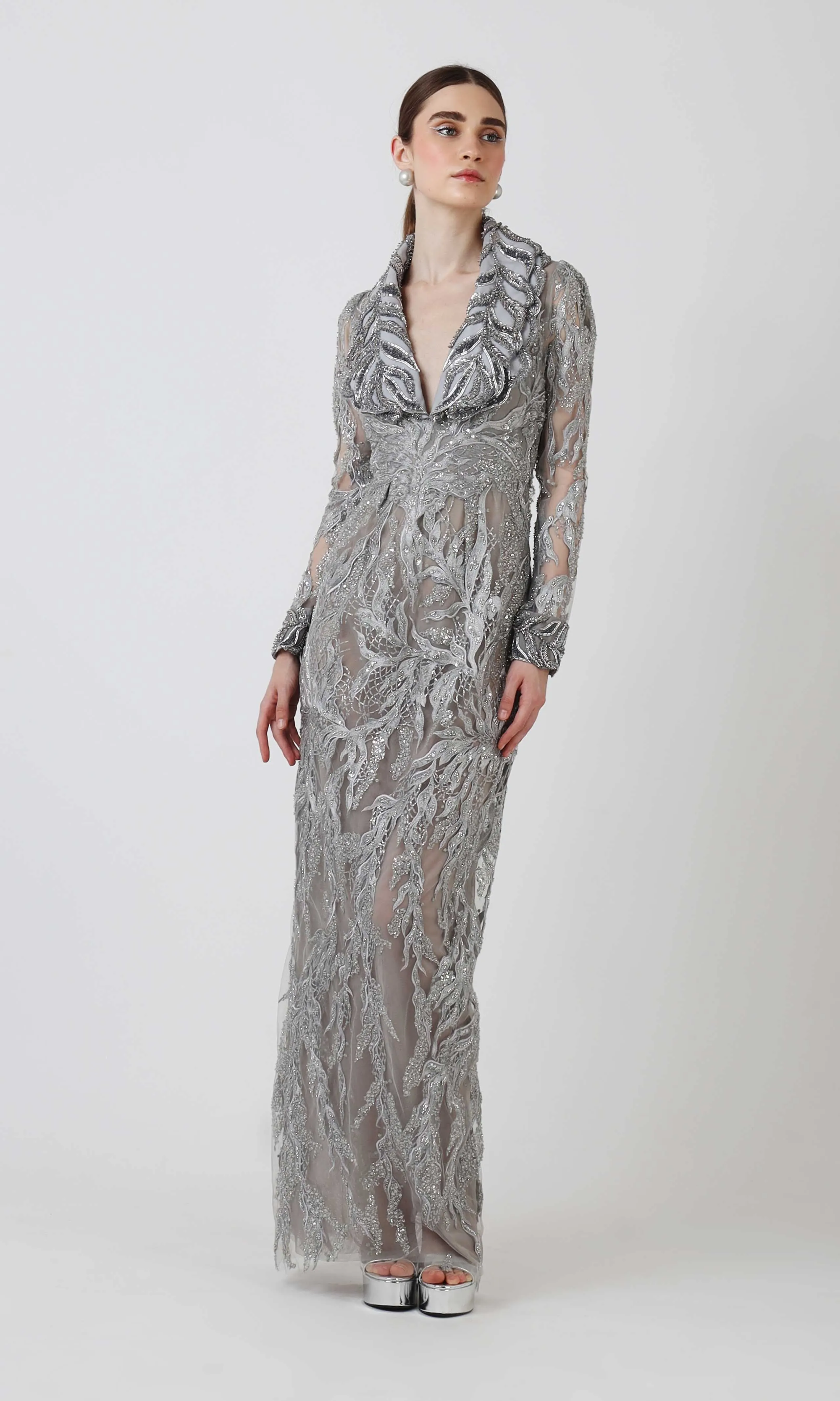 Mystique Melange Gown