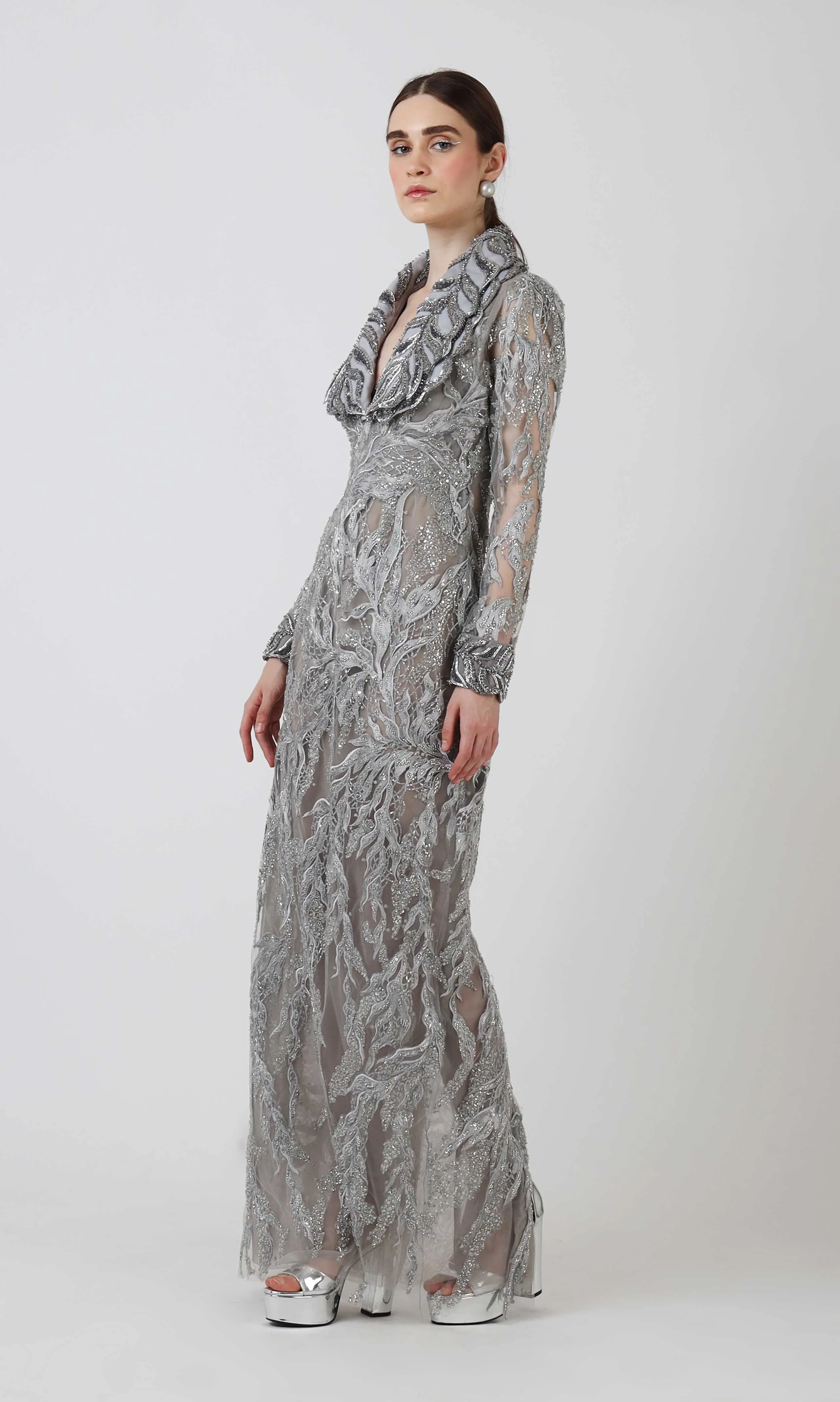 Mystique Melange Gown