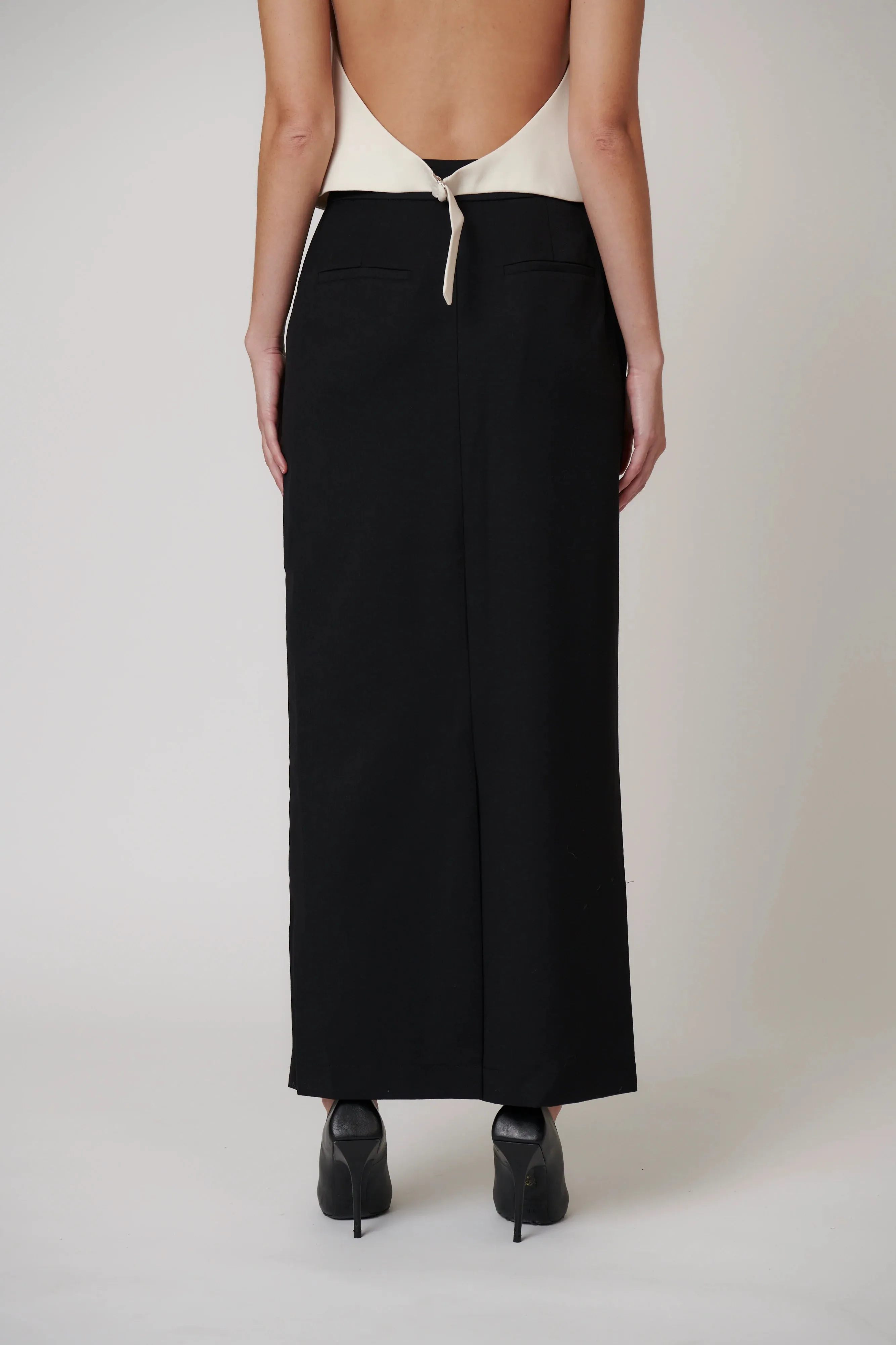Phoenix Maxi Skirt in Black