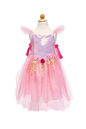 Pink Sequins Fairy Tunic 5-6