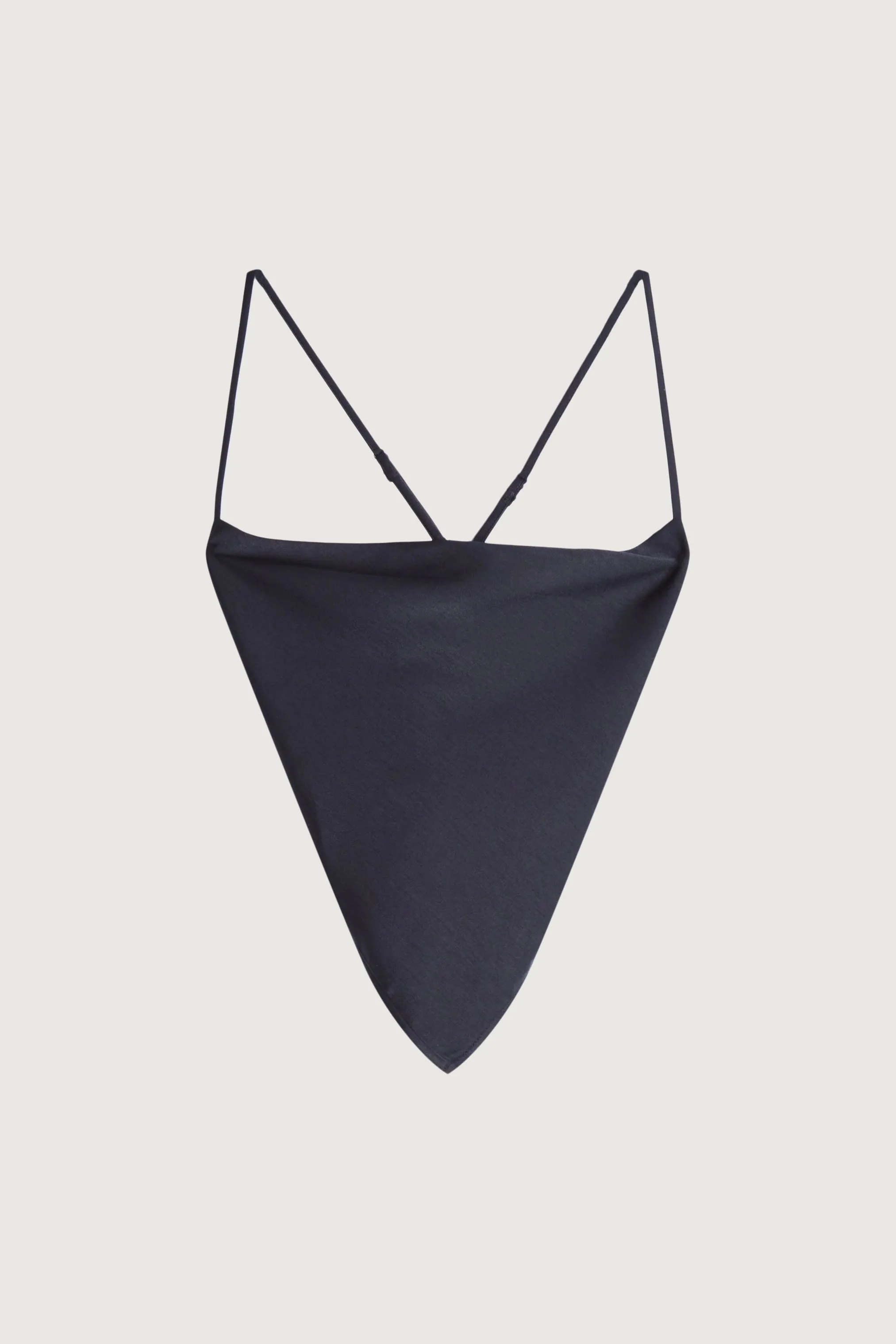 SATIN HANDKERCHIEF TOP