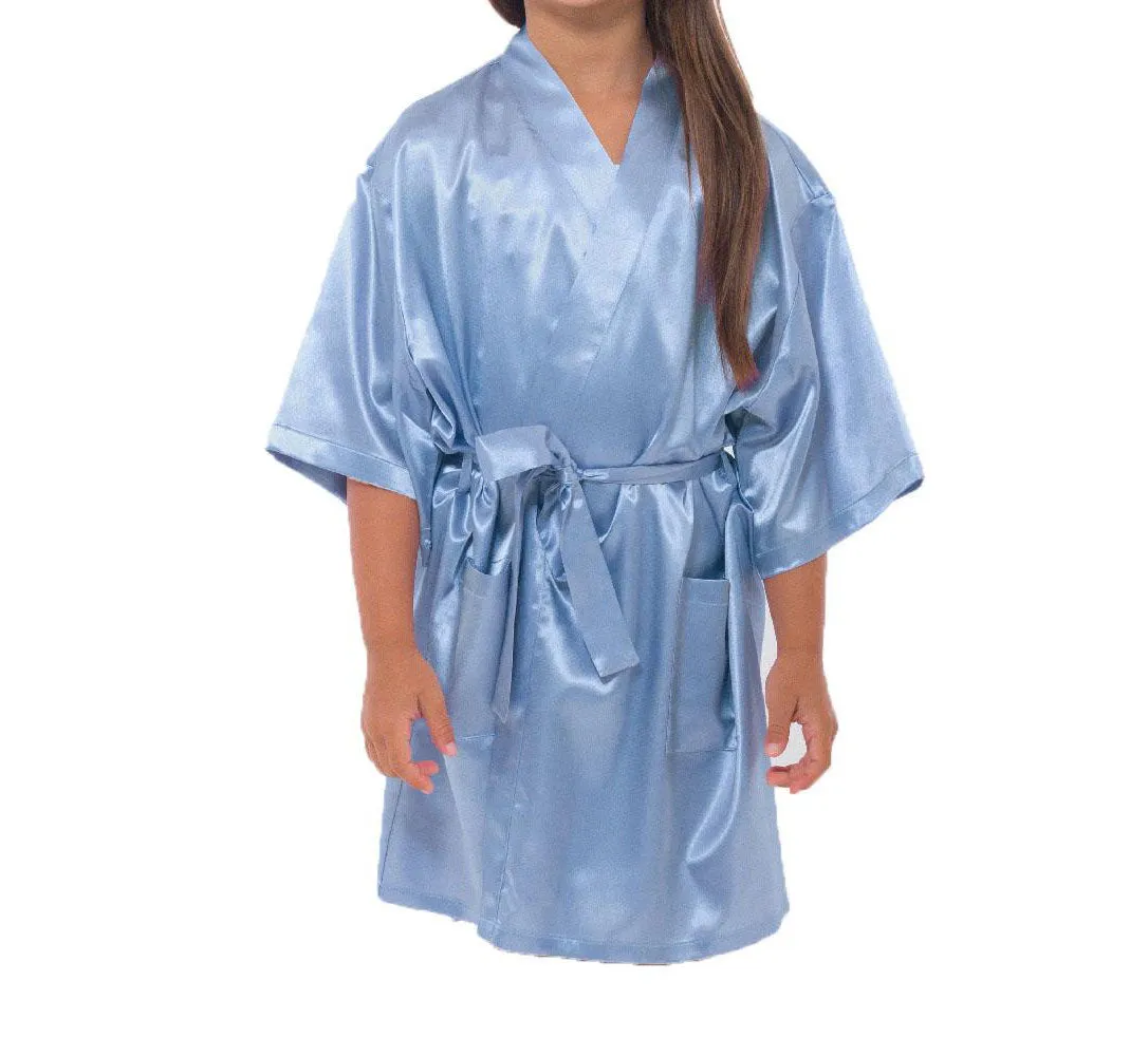 Satin Kimono Kid's Robes