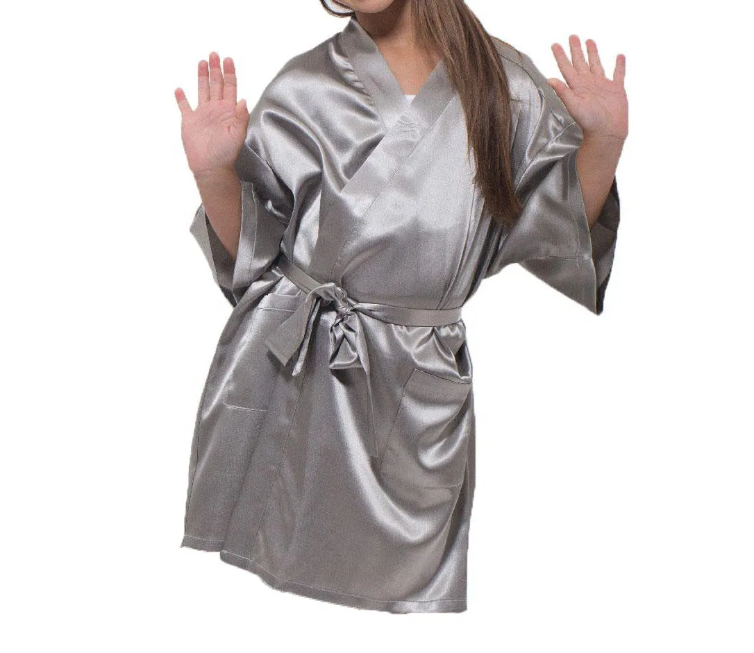 Satin Kimono Kid's Robes