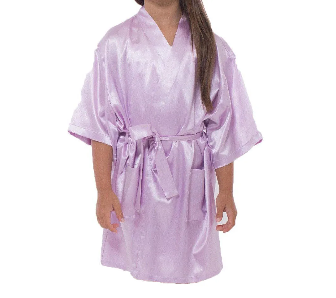 Satin Kimono Kid's Robes
