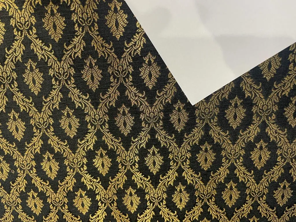 Silk Brocade fabric 44" wide BRO905A[3/4]
