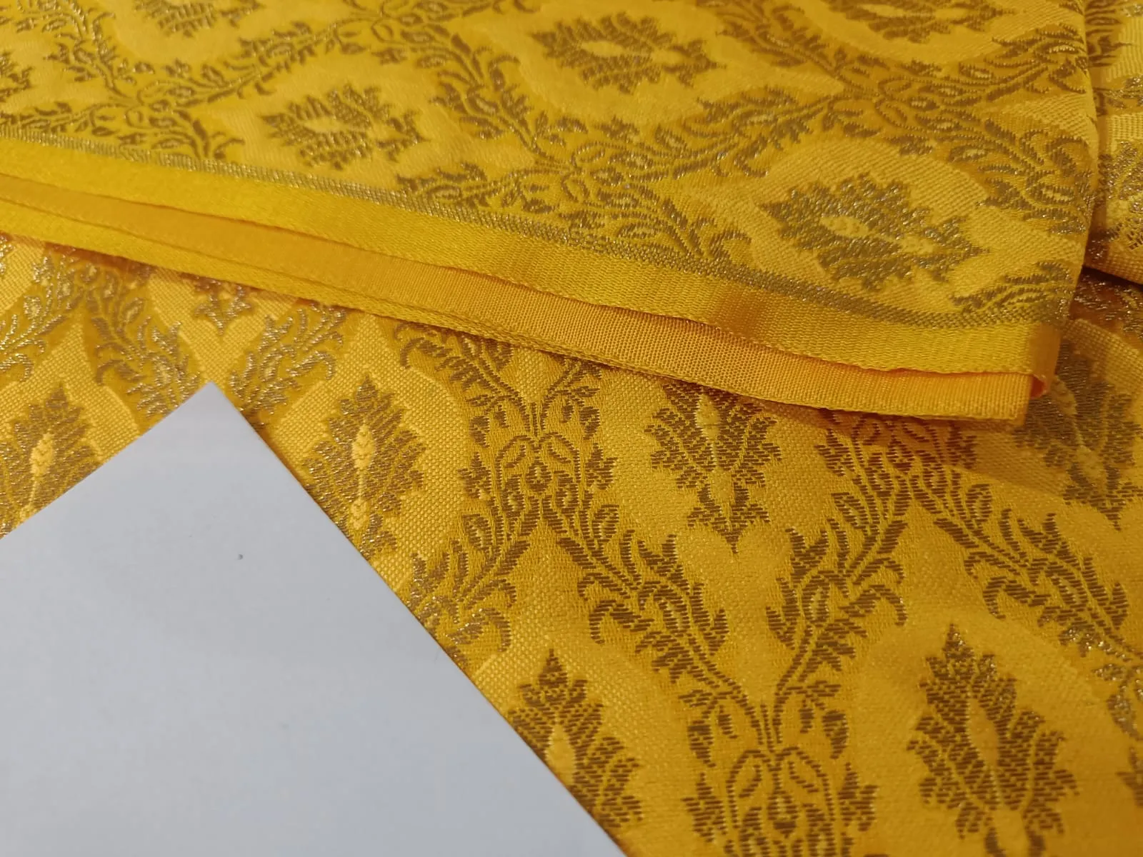 Silk Brocade fabric 44" wide BRO905A[3/4]