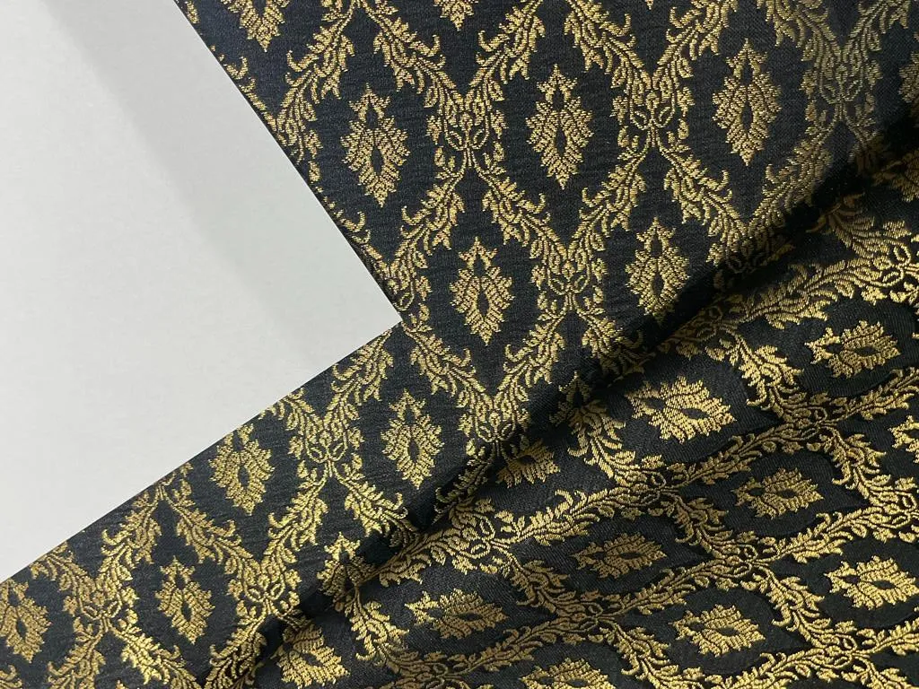 Silk Brocade fabric 44" wide BRO905A[3/4]