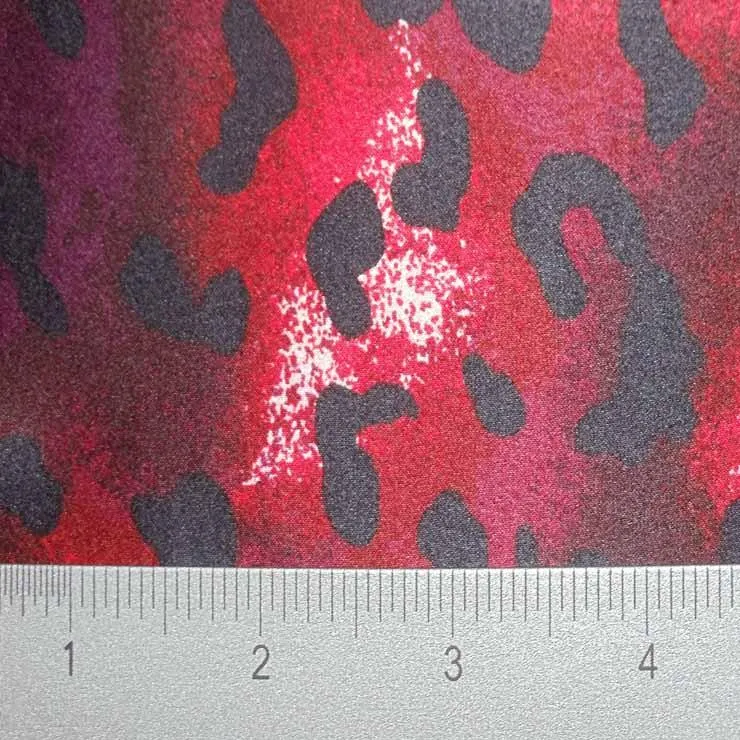 Silk Charmeuse Blended Animal Print
