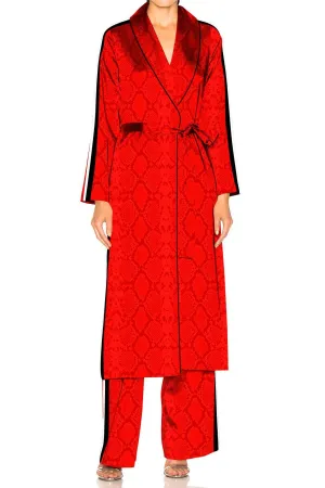 Snake Print  Matching Suit Set in Biodegradable Fabrics