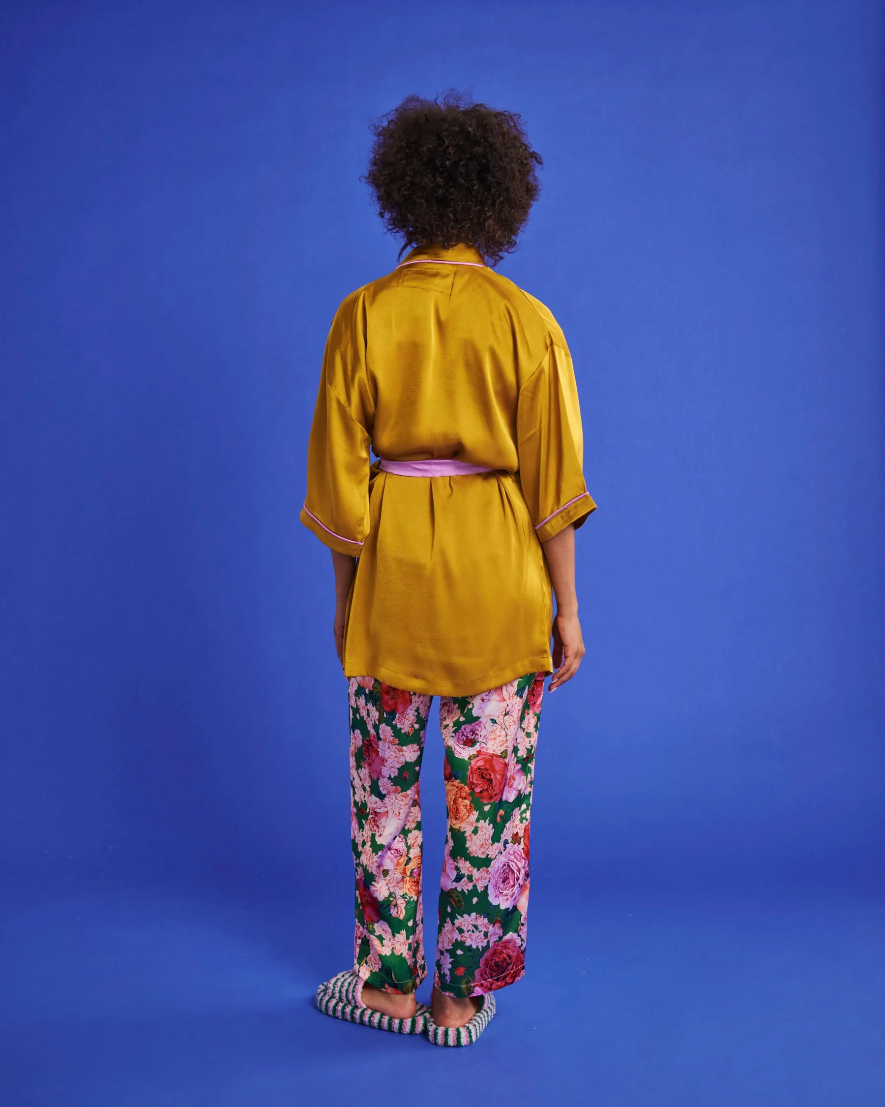 VaVaVoom Satin Robe
