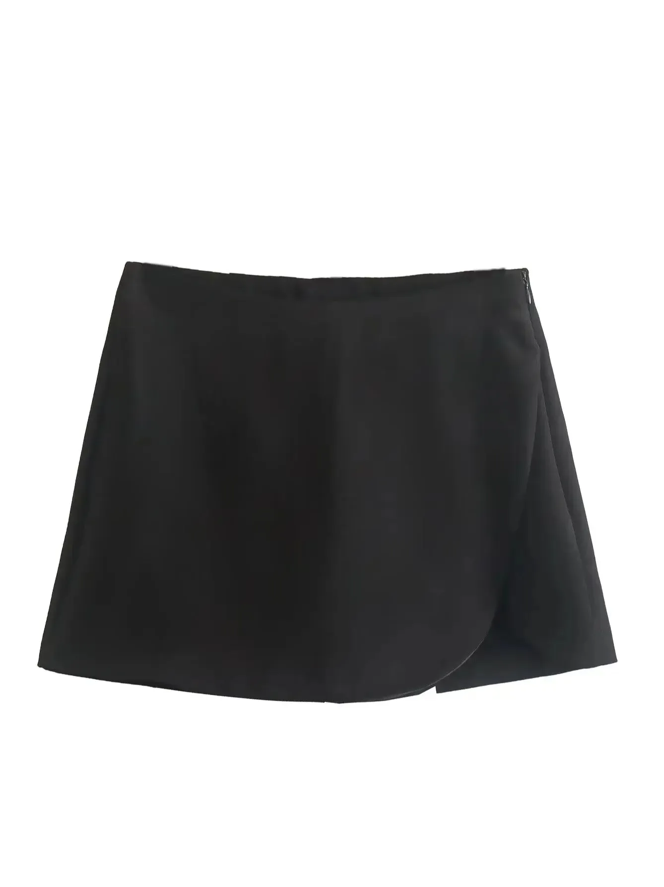 Women's Wide Leg Shorts Fashion Designer Mini Skirts (Short)