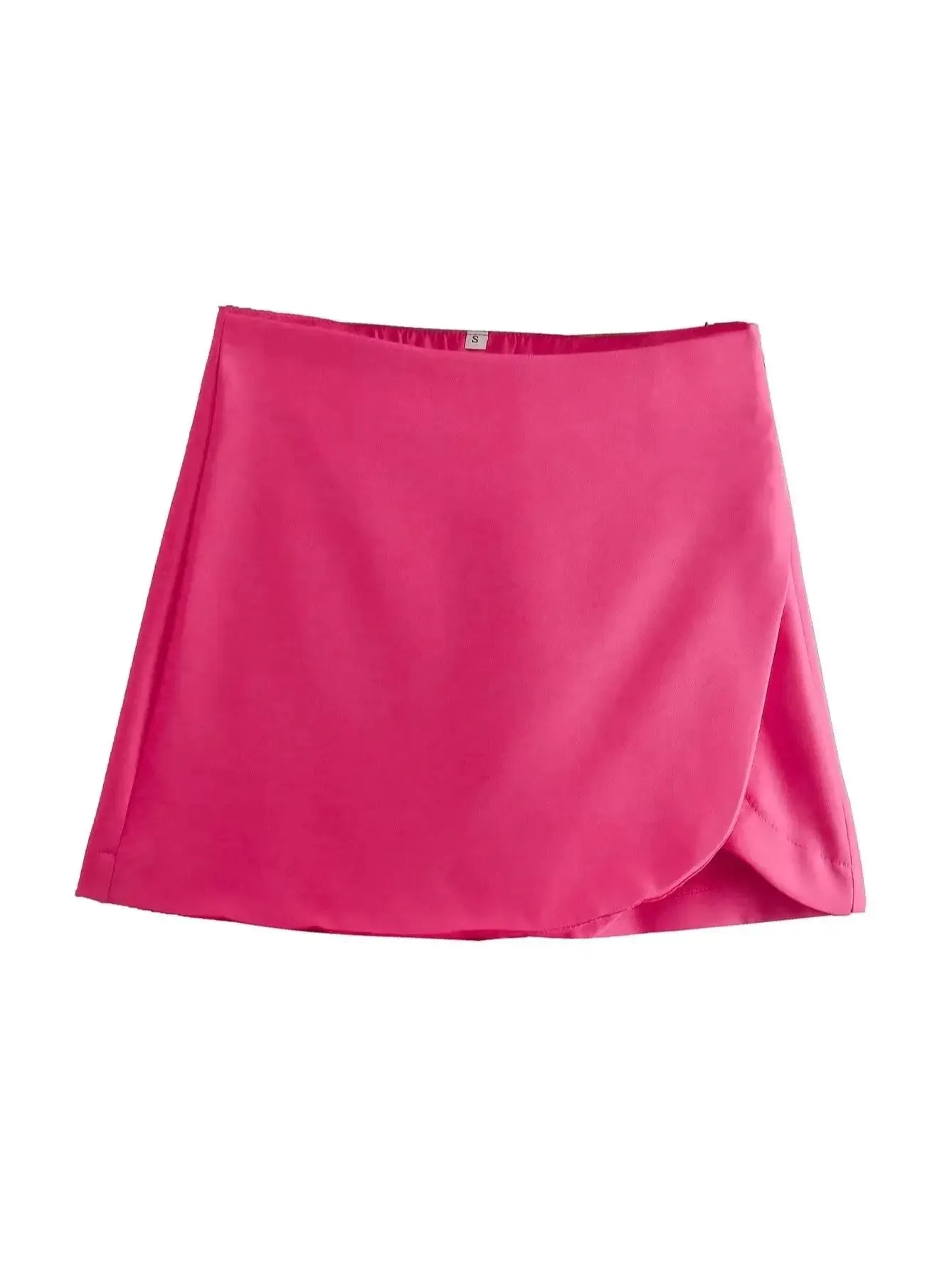 Women's Wide Leg Shorts Fashion Designer Mini Skirts (Short)